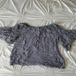 Flowy Plaid Button Down